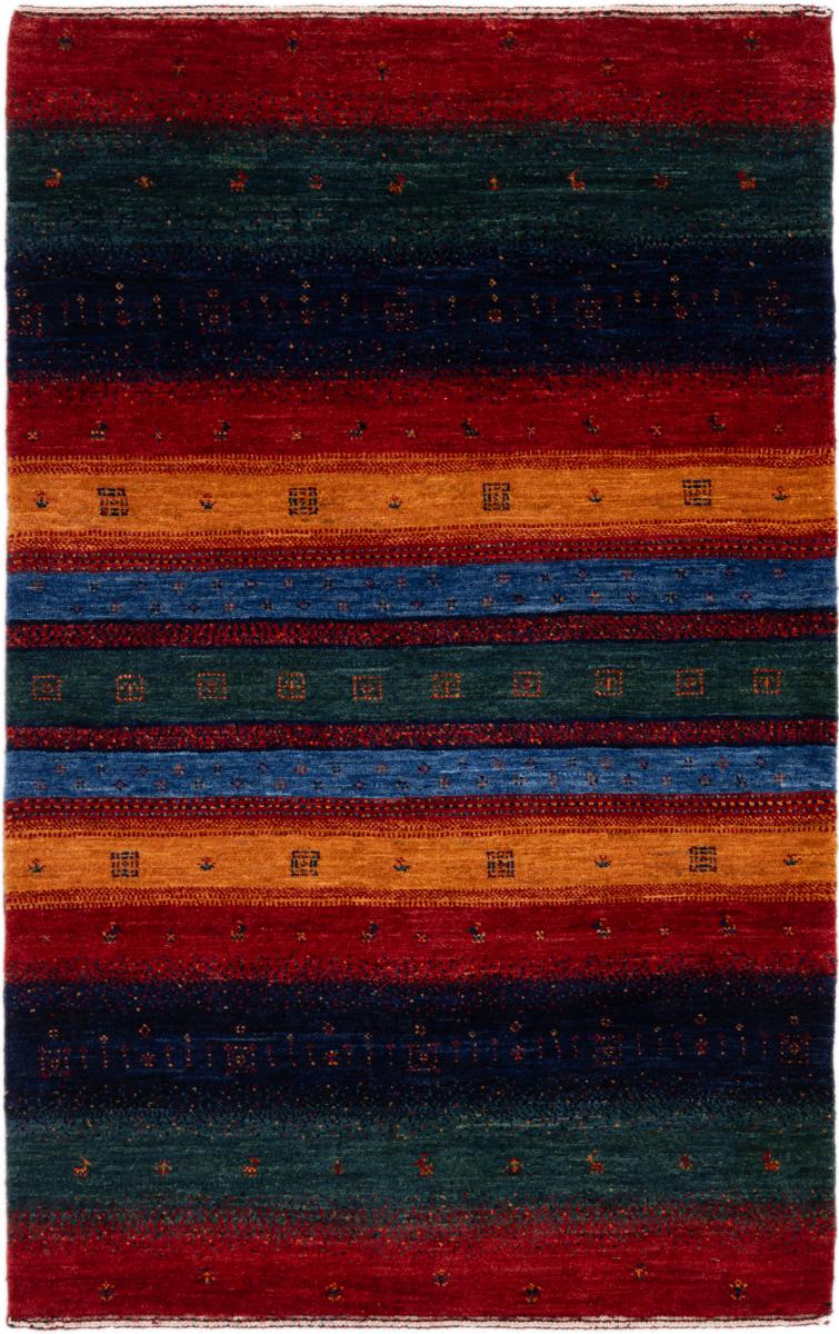 Persialainen matto Persia Gabbeh Loribaft Atash 128x81 128x81, Persialainen matto Solmittu käsin