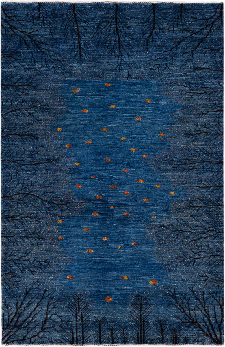 Alfombra persa Persia Gabbeh Loribaft Atash 180x116 180x116, Alfombra persa Anudado a mano