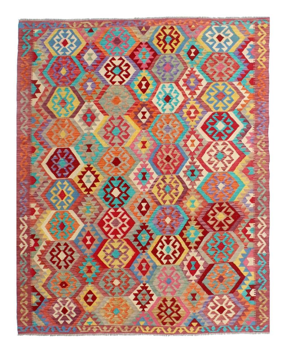 Afghan rug Kilim Afghan 9'4"x6'7" 9'4"x6'7", Persian Rug Woven by hand