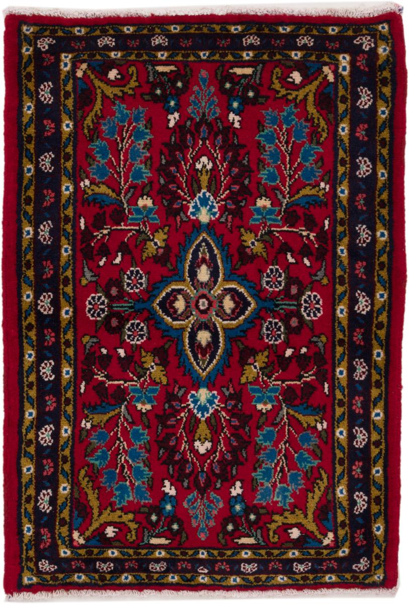 Tapis persan Hamadan 101x69 101x69, Tapis persan Noué à la main