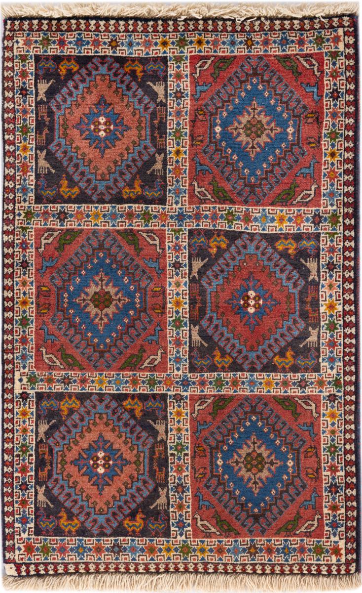 Persian Rug Yalameh 100x65 100x65, Persian Rug Knotted by hand