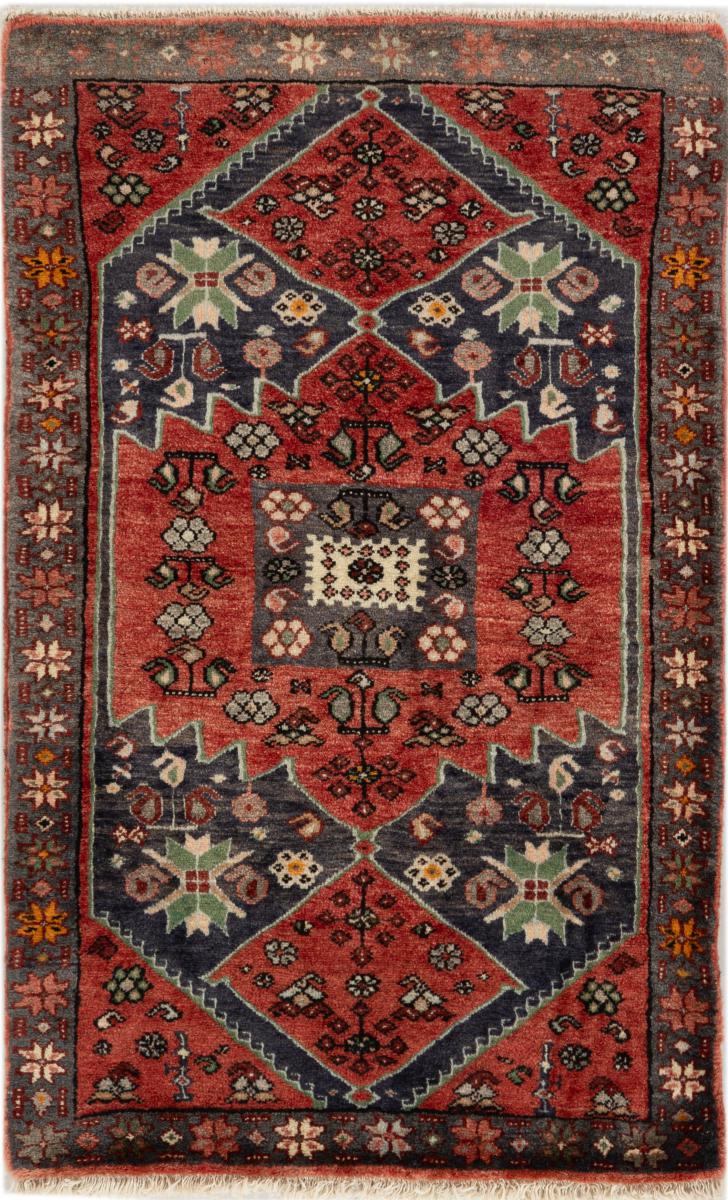 Covor persan Khamseh 129x79 129x79, Covor persan Lucrate de mână