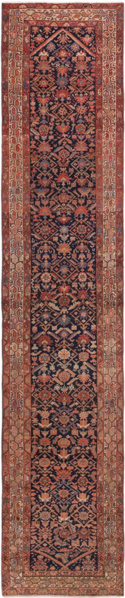 Tapis persan Malayer Antique 456x95 456x95, Tapis persan Noué à la main