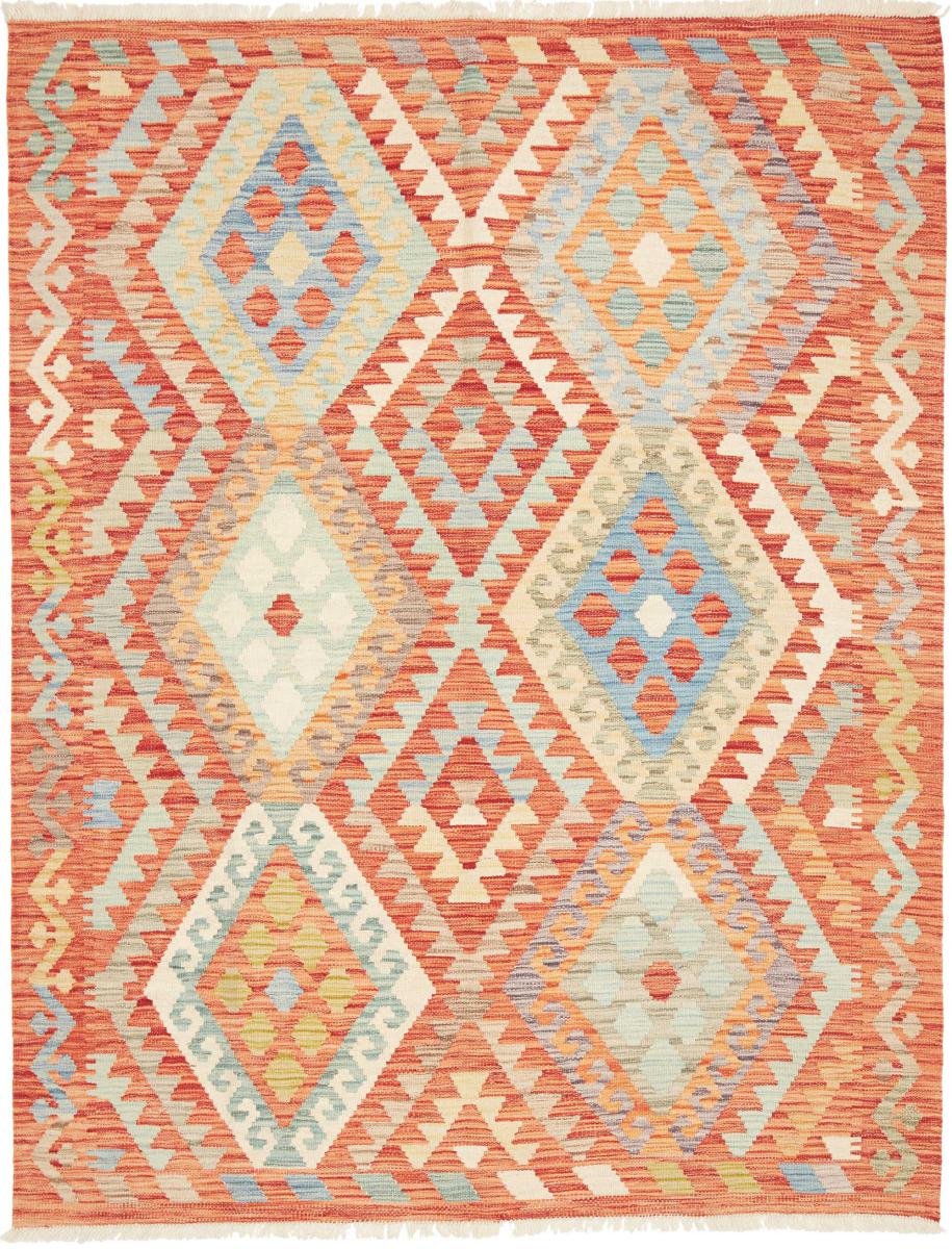 Afghaans tapijt Kilim Afghan 191x149 191x149, Perzisch tapijt Handgeweven