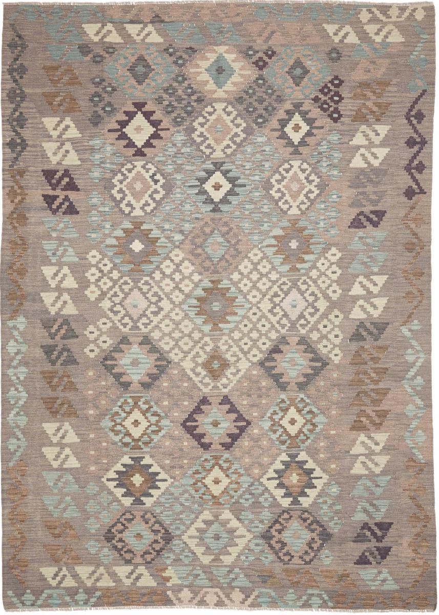 Tapis afghan Kelim Afghan 289x205 289x205, Tapis persan Tissé à la main