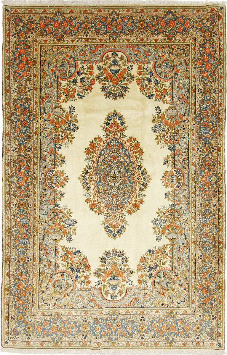 Persian Rug Kerman 270x174 270x174, Persian Rug Knotted by hand