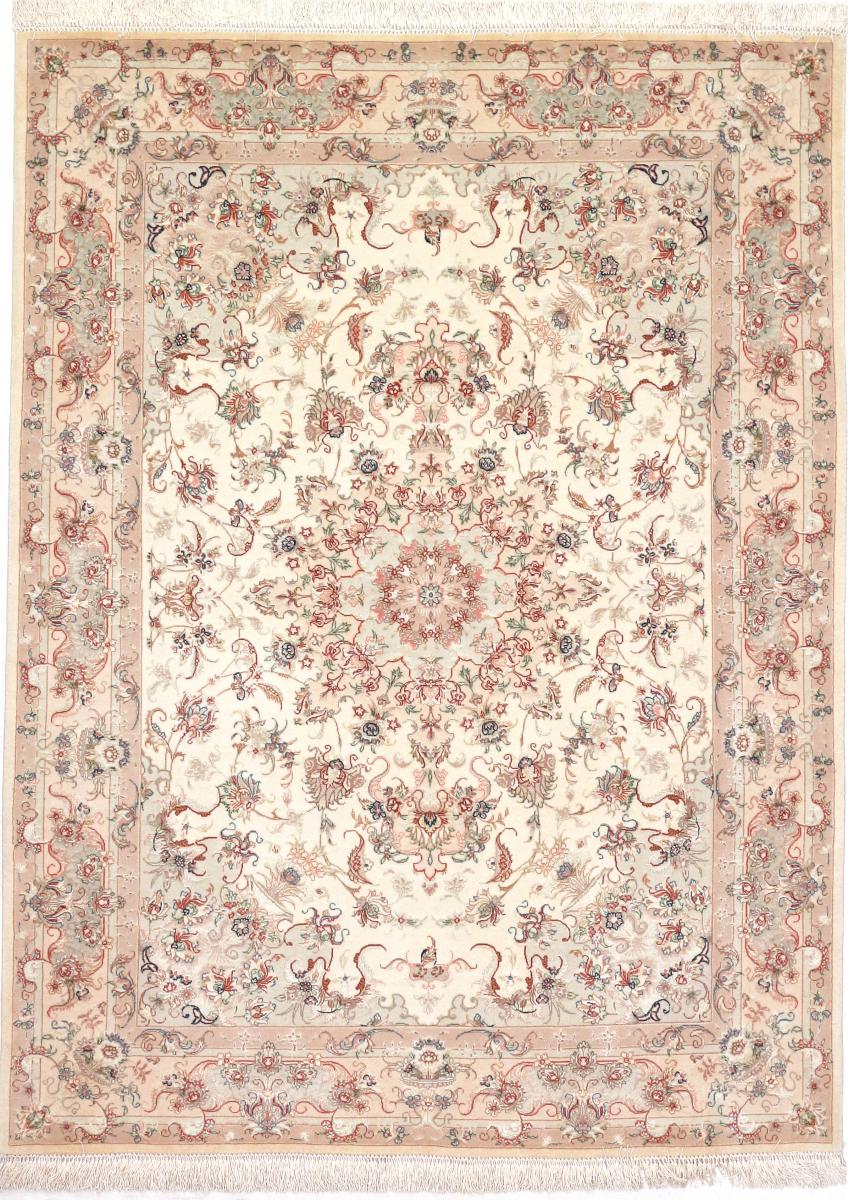 Tapete persa Tabriz 196x146 196x146, Tapete persa Atado à mão