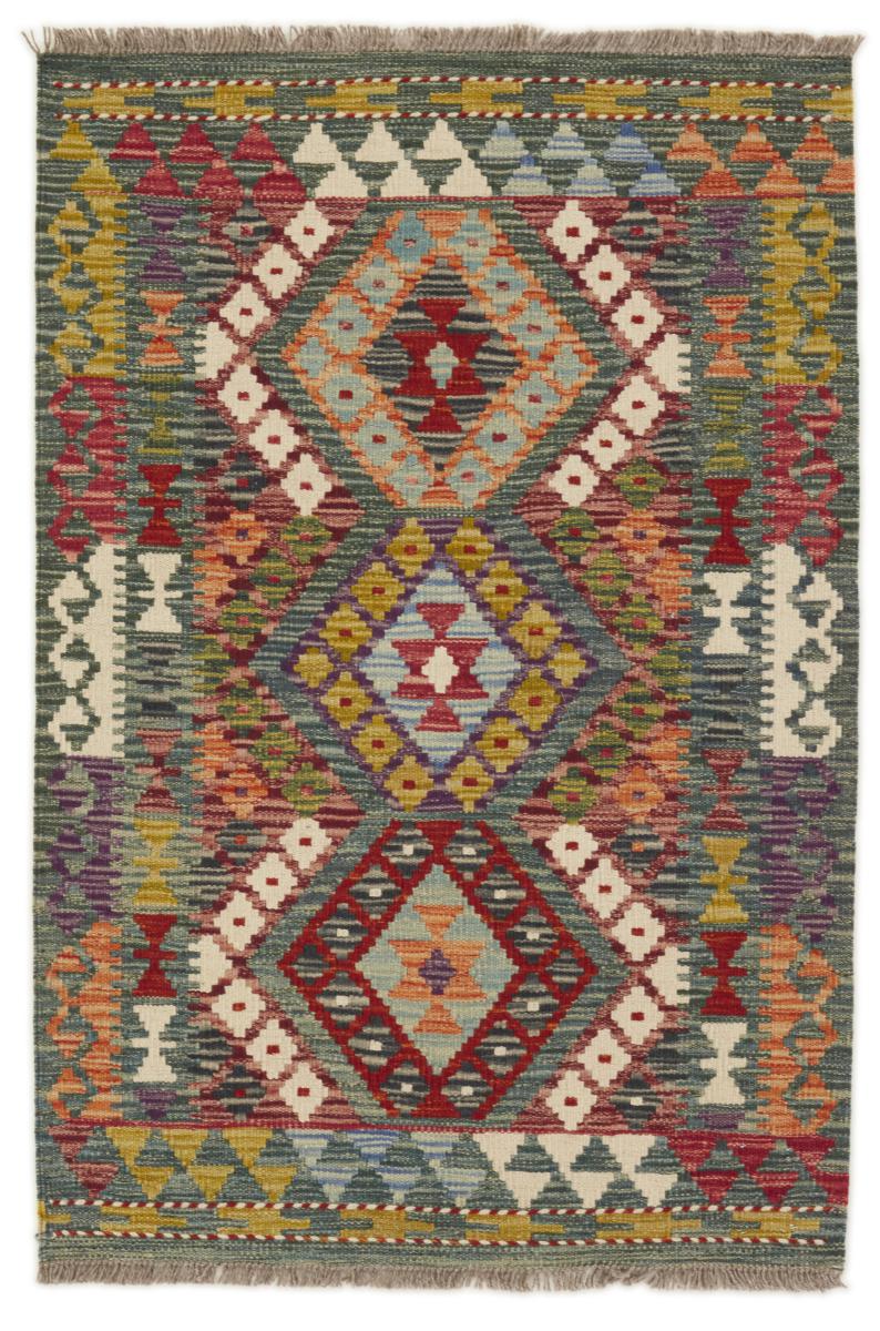 Αφγανικό χαλί Κιλίμ Afghan 122x85 122x85, Περσικό χαλί Χειροποίητο υφαντό