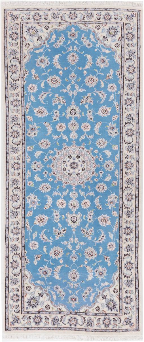 Persian Rug Nain 9La 7'3"x3'2" 7'3"x3'2", Persian Rug Knotted by hand