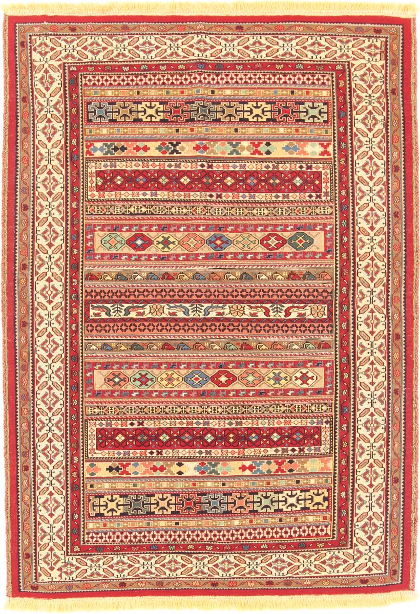 Tapete persa Kilim Soozani 171x121 171x121, Tapete persa Tecido à mão