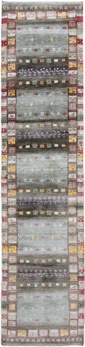 Indo rug Gabbeh Loribaft 352x83 352x83, Persian Rug Knotted by hand