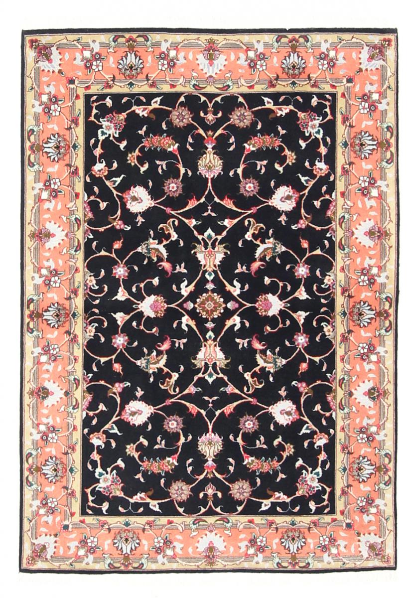 Tapete persa Tabriz 148x101 148x101, Tapete persa Atado à mão