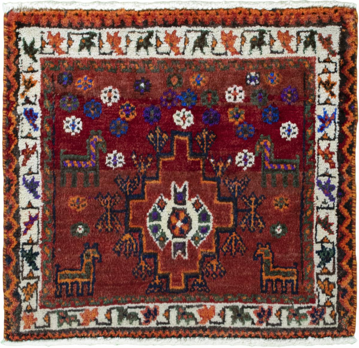 Tapis persan Shiraz 50x63 50x63, Tapis persan Noué à la main