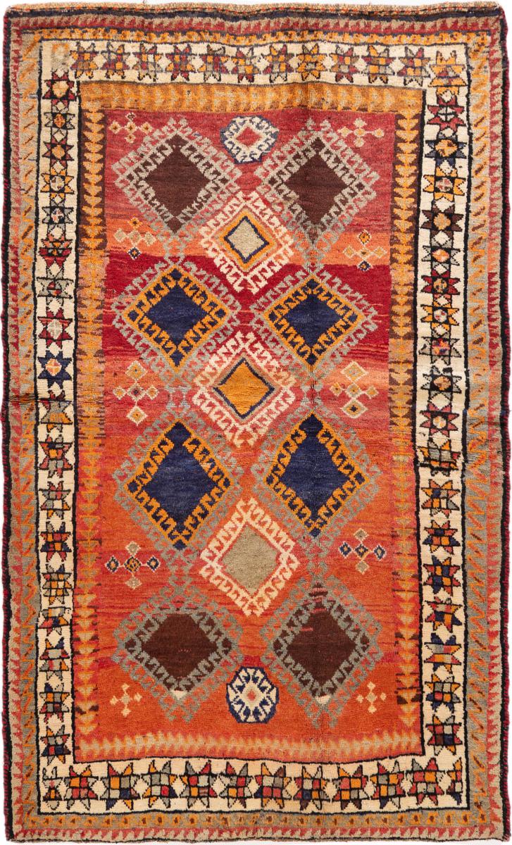 Persian Rug Persian Gabbeh Ghashghai 220x132 220x132, Persian Rug Knotted by hand