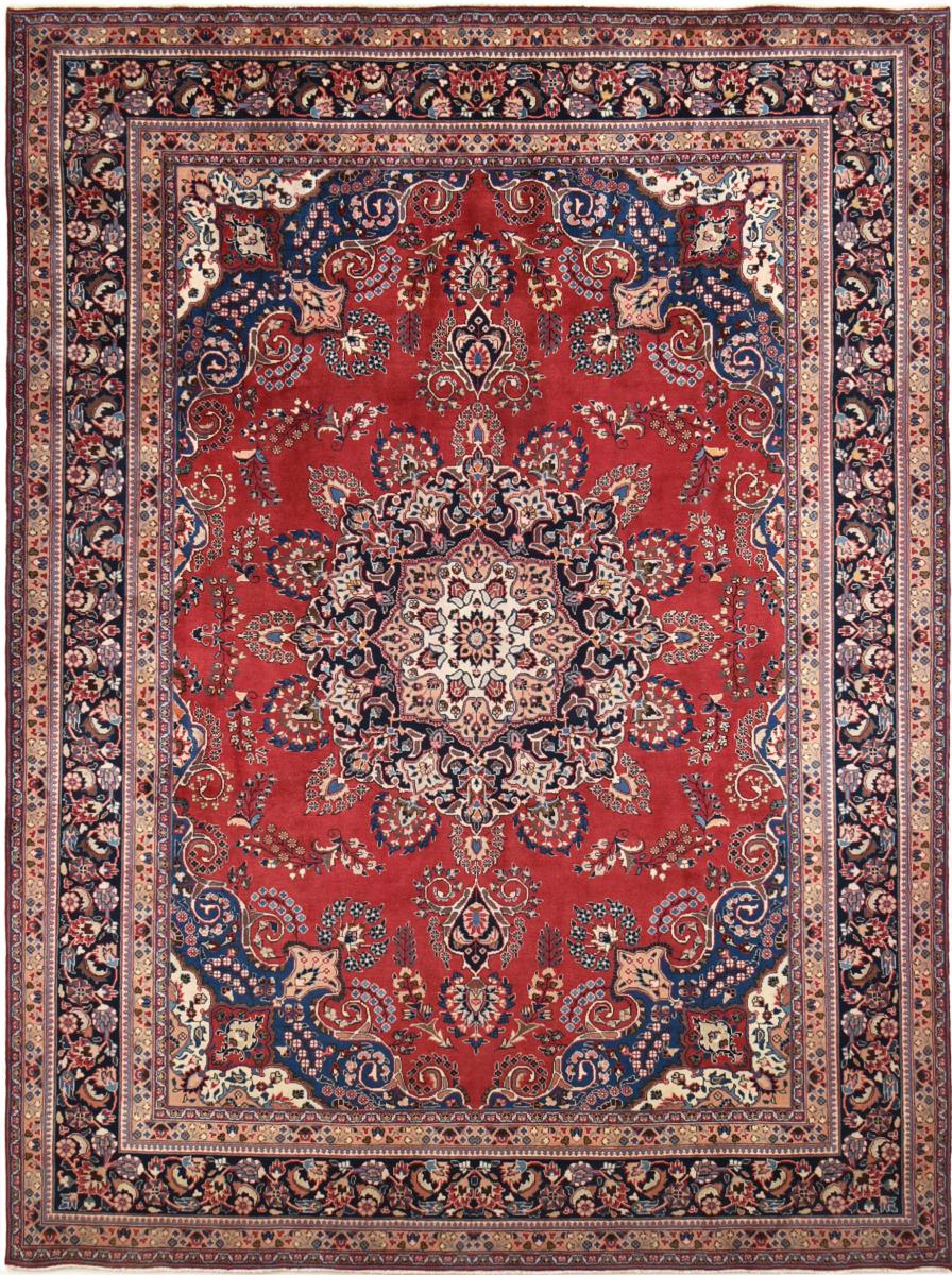 Alfombra persa Mashhad 12'10"x9'8" 12'10"x9'8", Alfombra persa Anudado a mano
