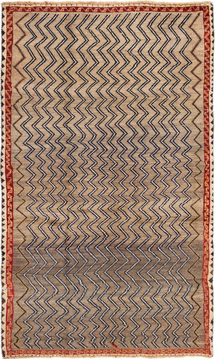 Persian Rug Persian Gabbeh Ghashghai 200x123 200x123, Persian Rug Knotted by hand