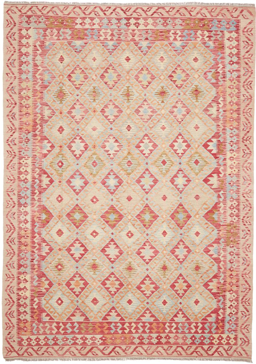 Afghansk tæppe Kelim Afghan 304x215 304x215, Persisk tæppe Håndvævet