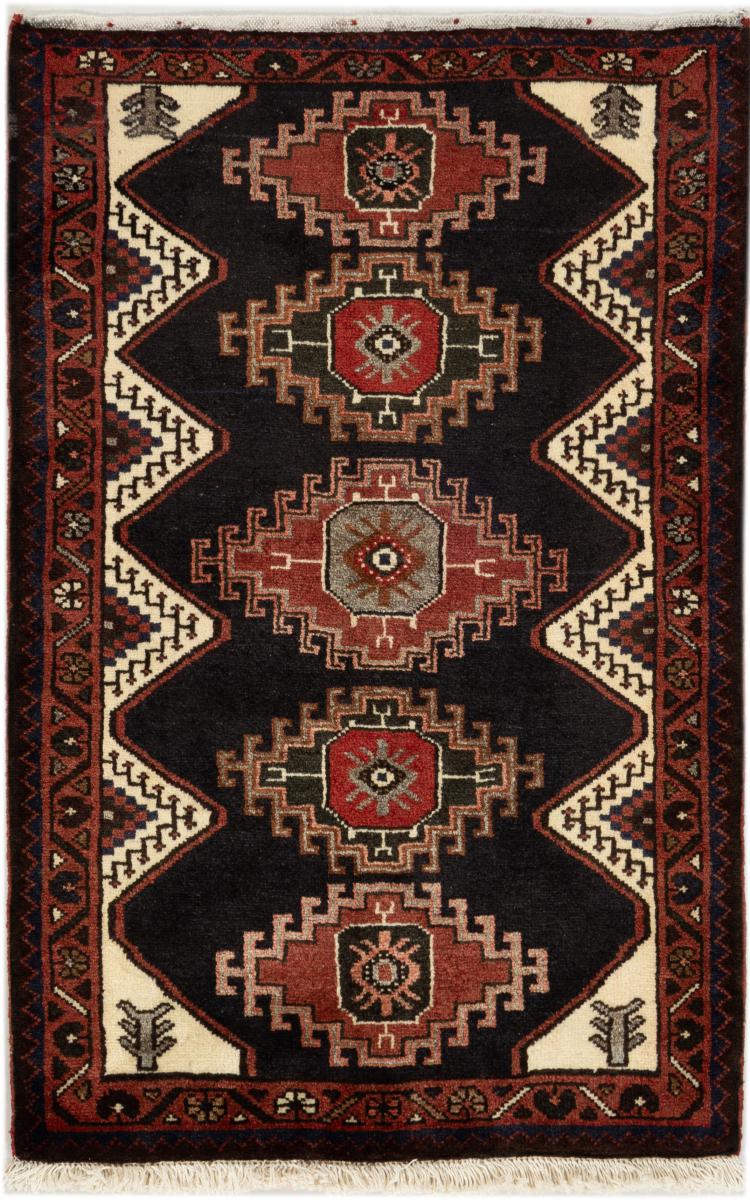 Alfombra persa Khamseh 117x76 117x76, Alfombra persa Anudado a mano