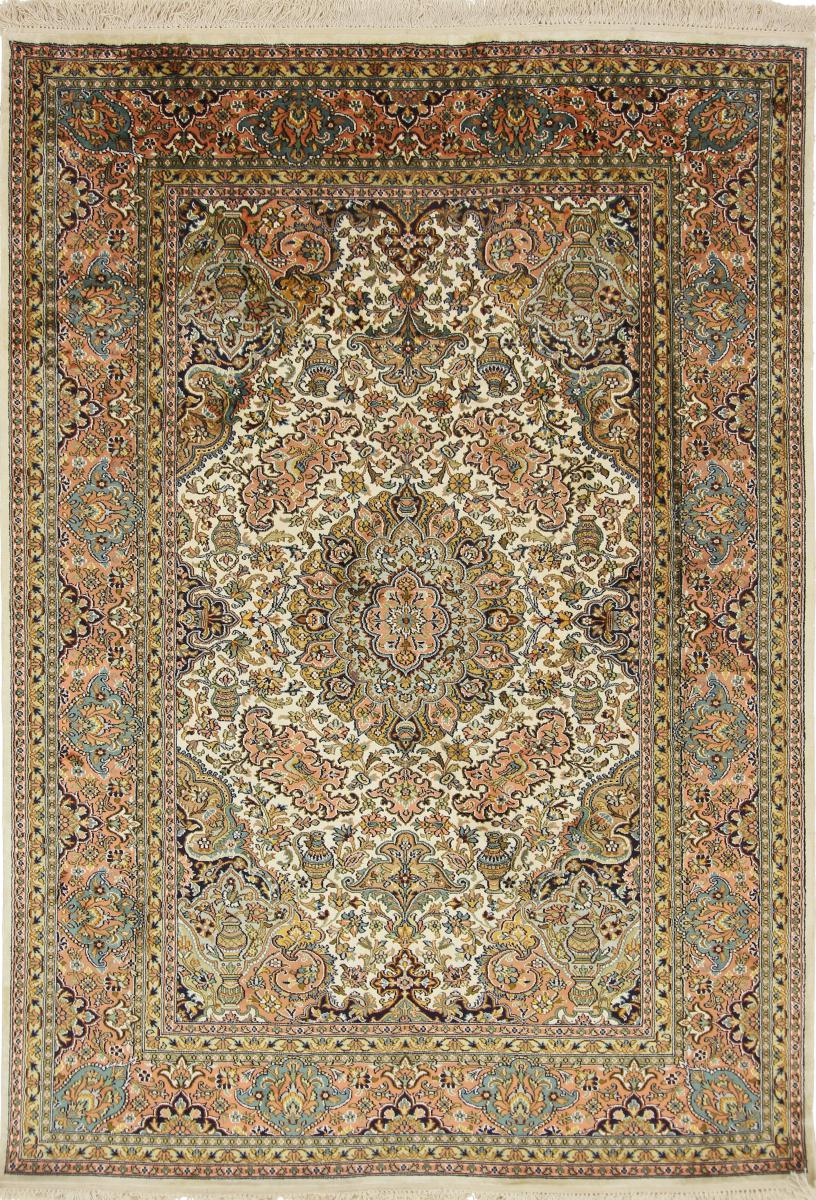 Tapete indiano Kashmir Seda 217x152 217x152, Tapete persa Atado à mão