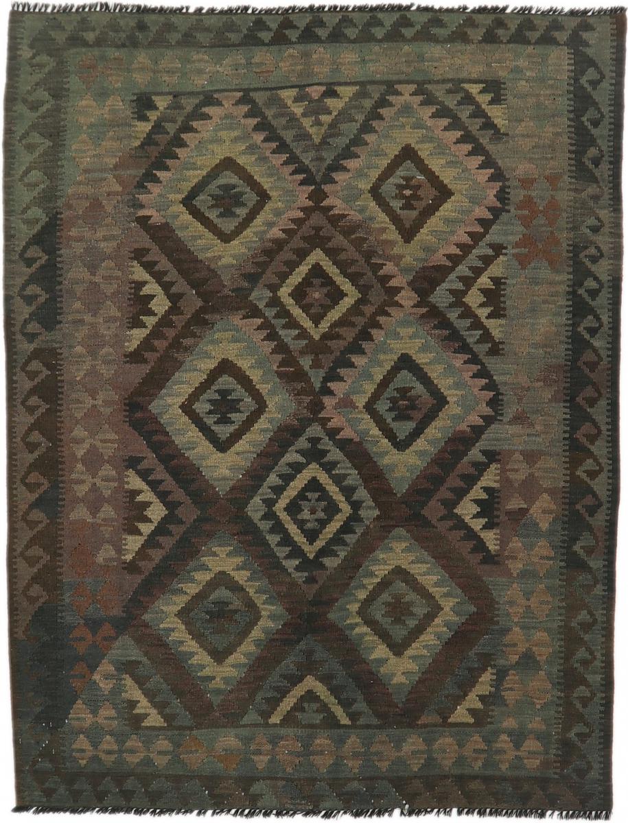 Tapete afegão Kilim Afegão Heritage 191x148 191x148, Tapete persa Tecido à mão