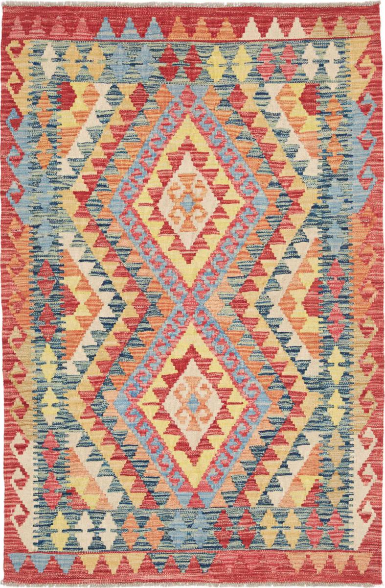 Afghaans tapijt Kilim Afghan 150x99 150x99, Perzisch tapijt Handgeweven