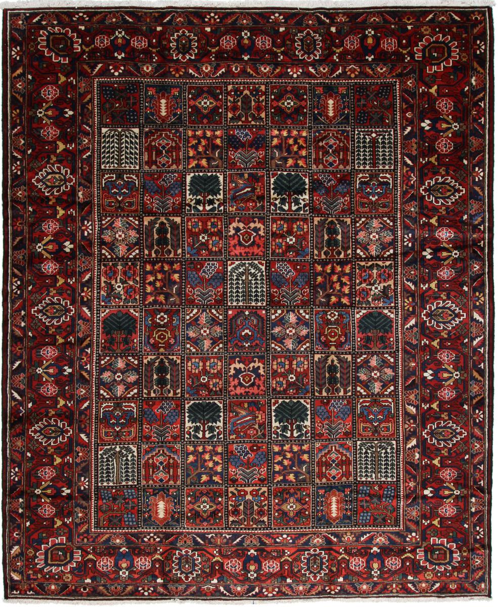Persian Rug Bakhtiari 379x309 379x309, Persian Rug Knotted by hand