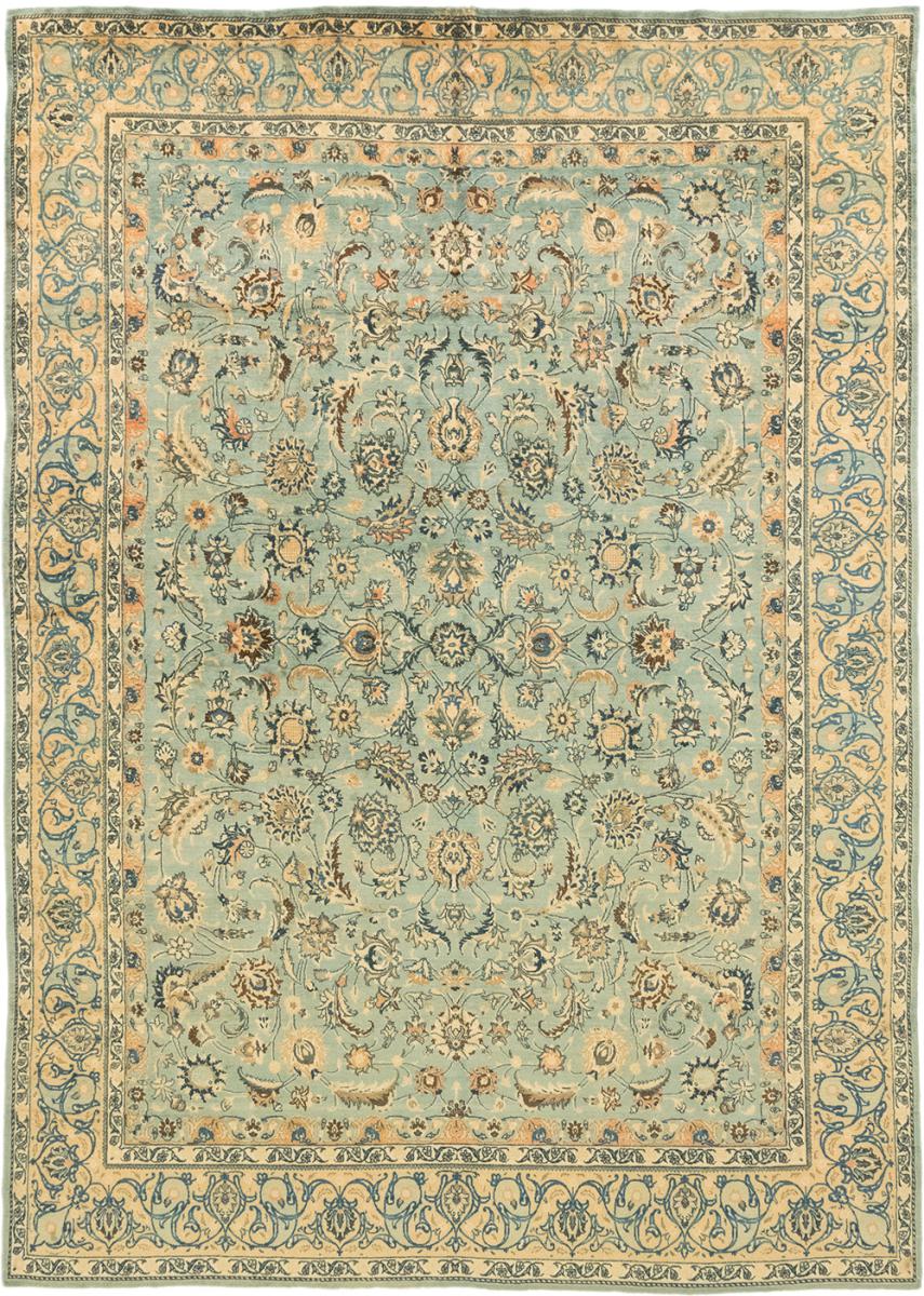 Persisk matta Mashad Gammal 416x296 416x296, Persisk matta Knuten för hand