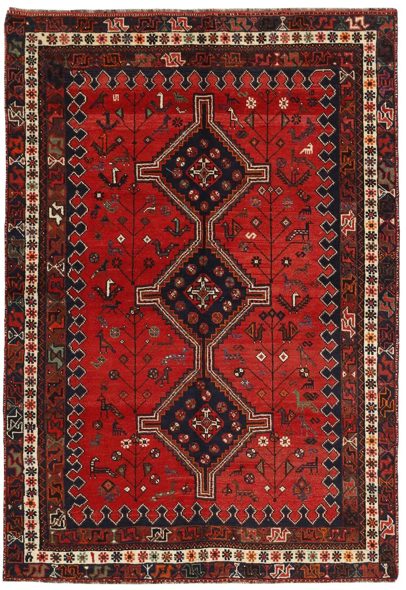 Covor persan Shiraz 235x161 235x161, Covor persan Lucrate de mână