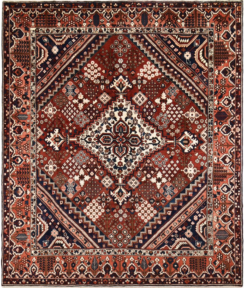 Persian Rug Bakhtiari 370x311 370x311, Persian Rug Knotted by hand