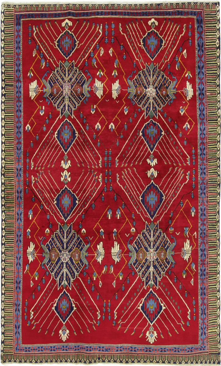 Persisk matta Sirjan 326x197 326x197, Persisk matta Knuten för hand