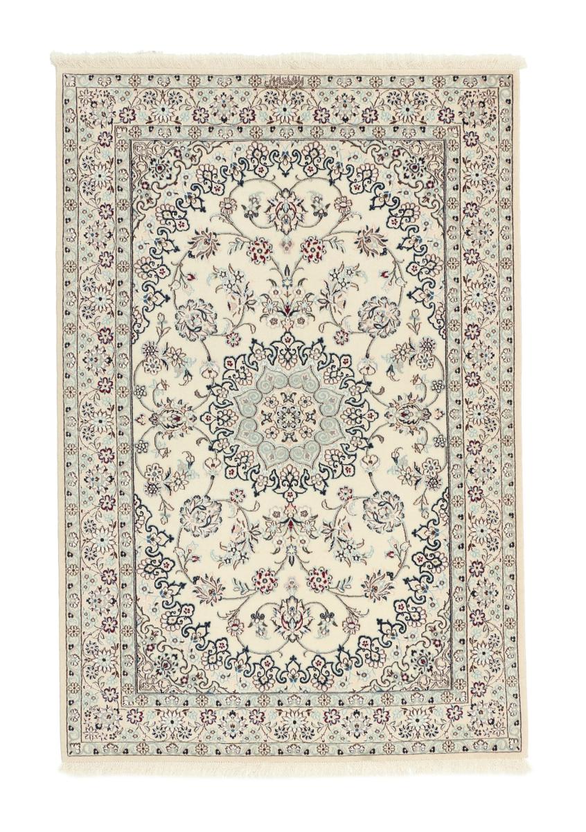 Persialainen matto Nain 6La 149x101 149x101, Persialainen matto Solmittu käsin