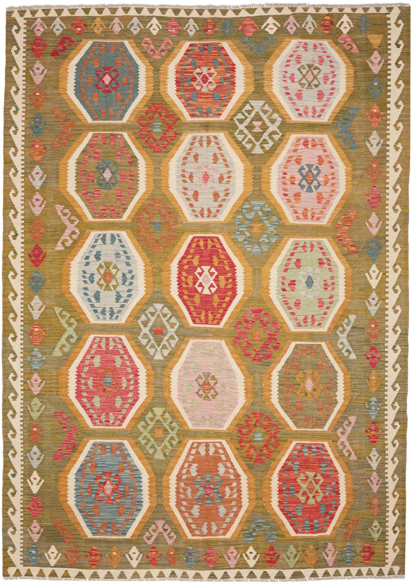 Afgán szőnyeg Kelim Afghan 289x207 289x207, Perzsa szőnyeg Kézzel szőtt