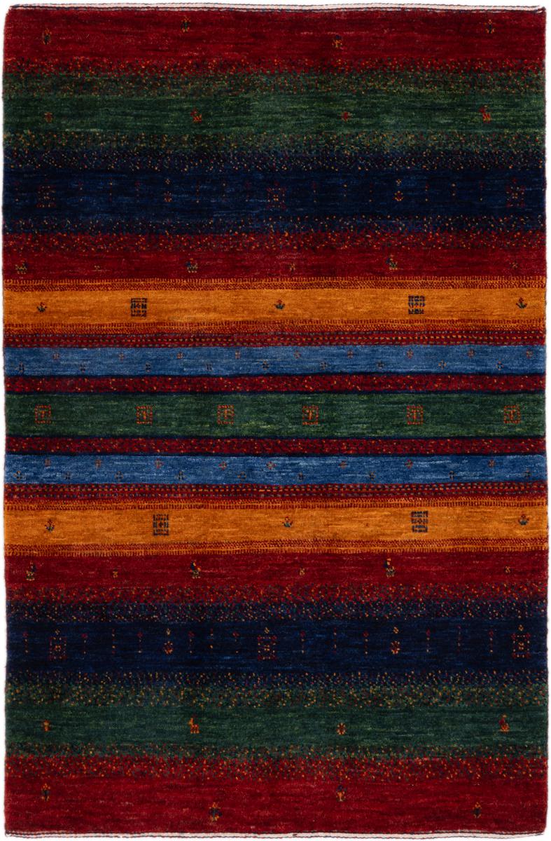 Persialainen matto Persia Gabbeh Loribaft Atash 126x81 126x81, Persialainen matto Solmittu käsin