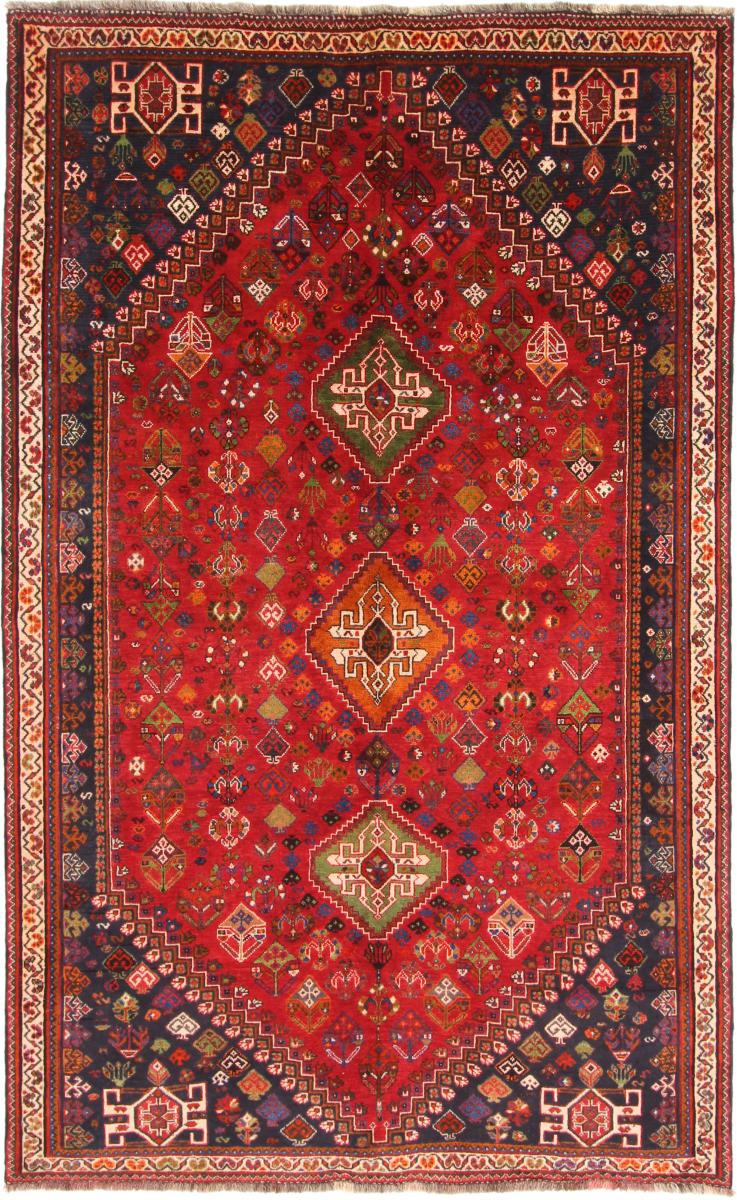 Persian Rug Ghashghai 270x169 270x169, Persian Rug Knotted by hand
