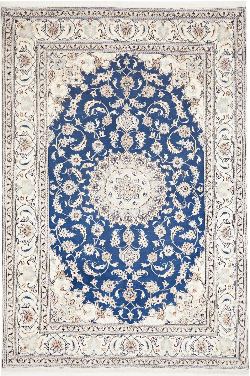 Persisk tæppe Nain 296x196 296x196, Persisk tæppe Knyttet i hånden