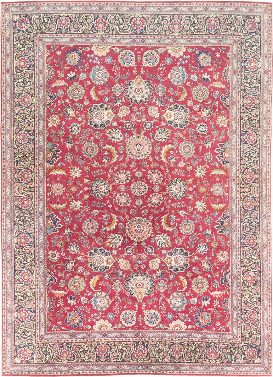 Alfombra persa Keshan Semi Antiguo 377x269 377x269, Alfombra persa Anudado a mano