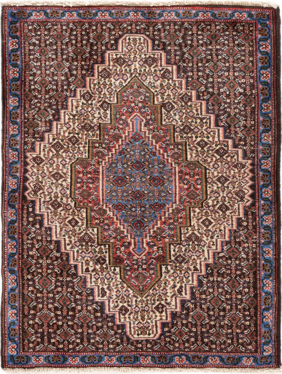 Persian Rug Senneh Old 98x74 98x74, Persian Rug Knotted by hand