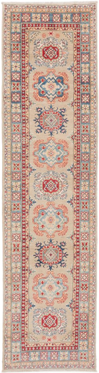 Afghan rug Kazak 316x82 316x82, Persian Rug Knotted by hand