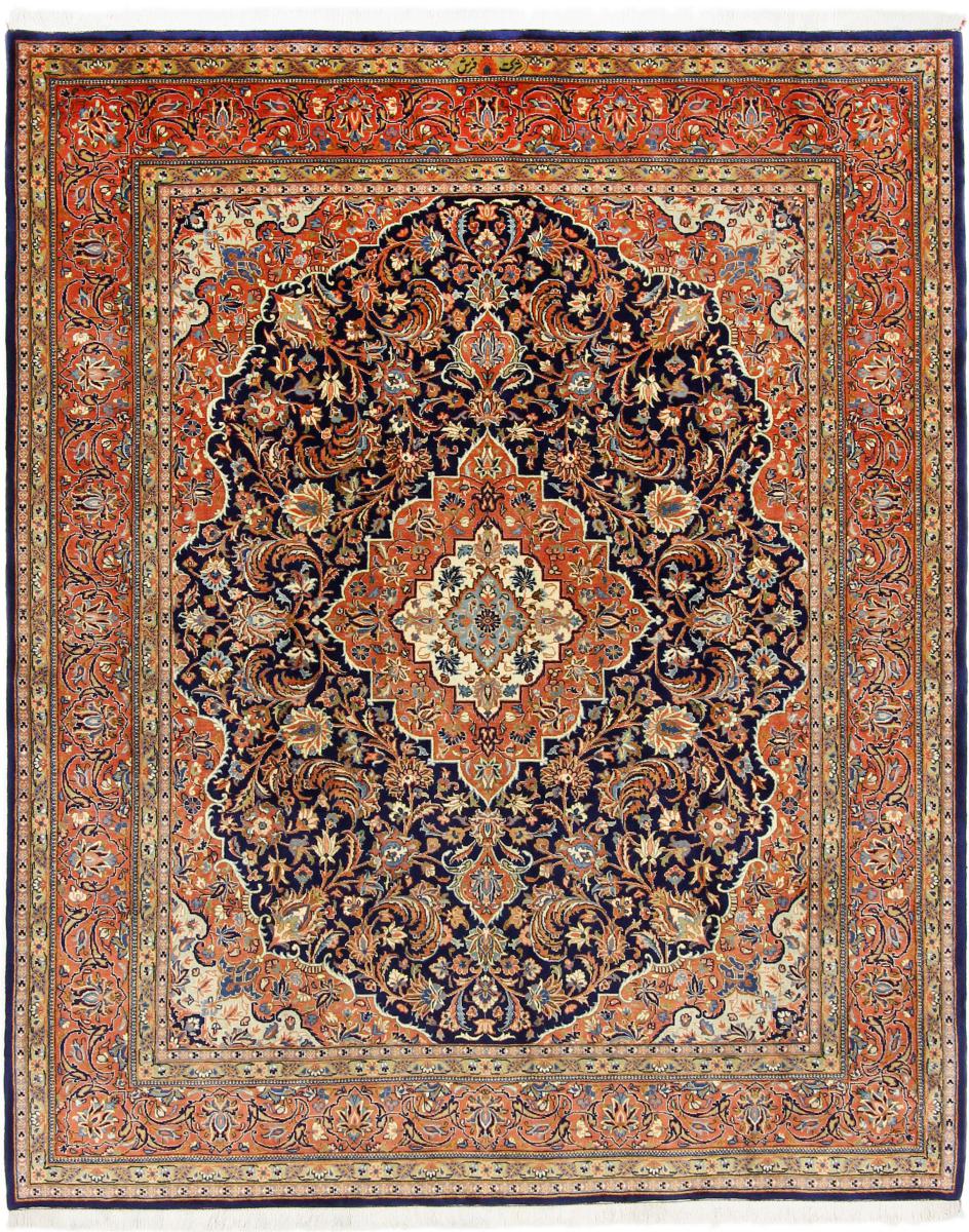 Tappeto persiano Isfahan Ilam Sherkat Farsh 251x201 251x201, Tappeto persiano Annodato a mano