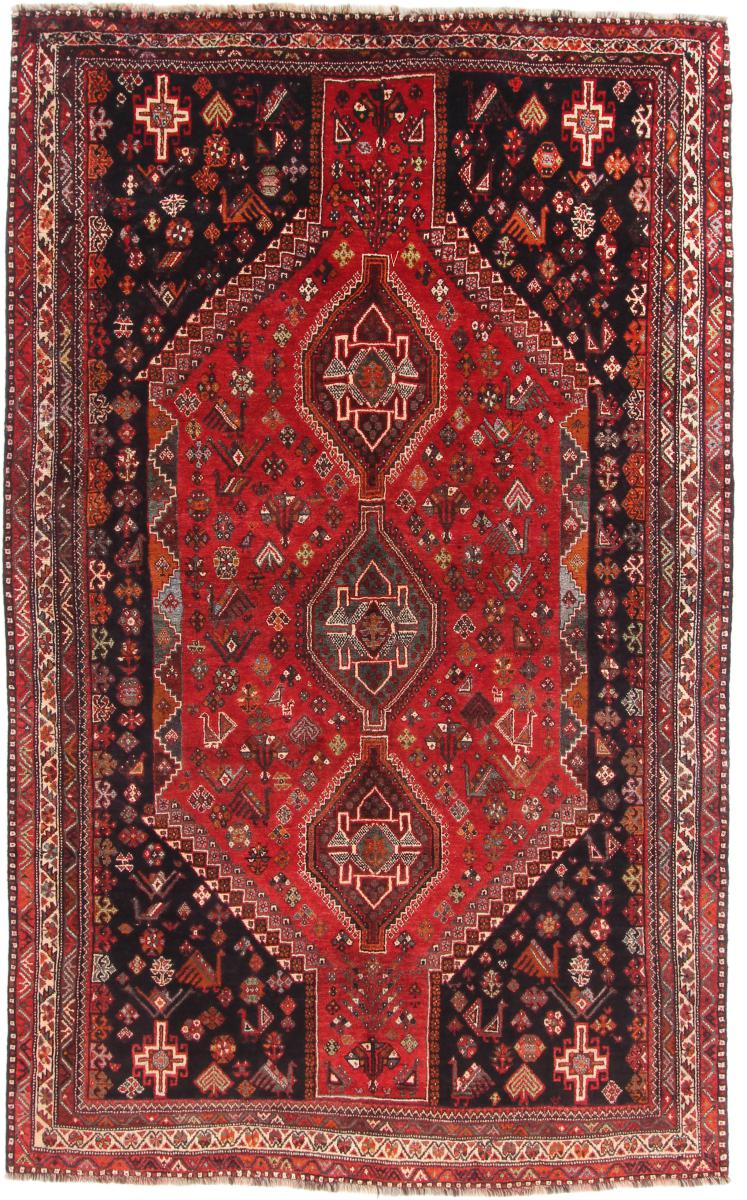 Persian Rug Ghashghai 281x175 281x175, Persian Rug Knotted by hand