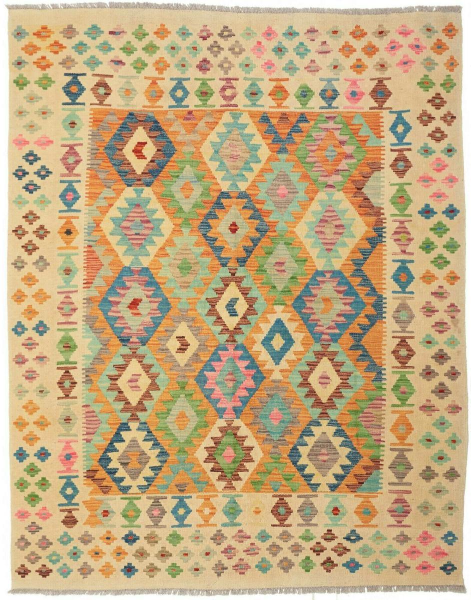 Tapete afegão Kilim Afegão 203x161 203x161, Tapete persa Tecido à mão