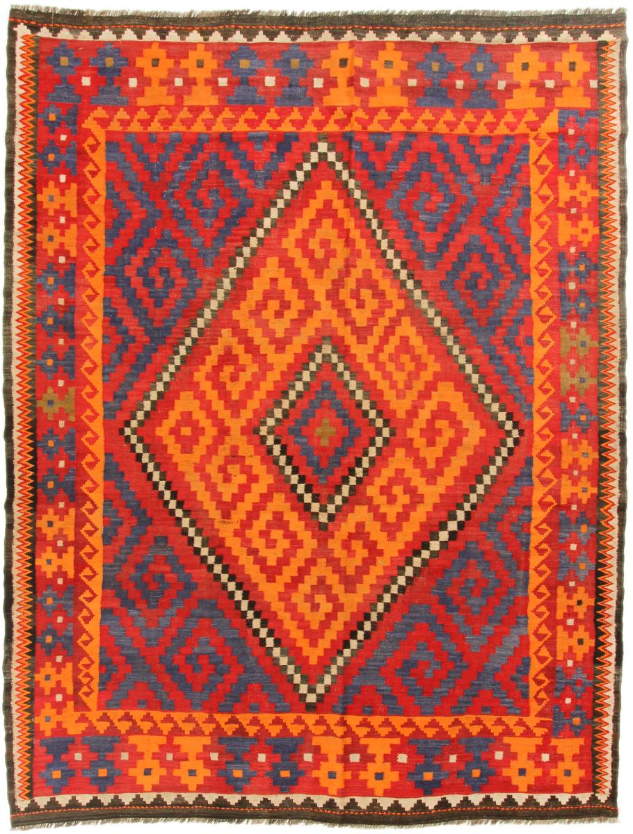 Tapete afegão Kilim Afegão Antigo 261x205 261x205, Tapete persa Tecido à mão