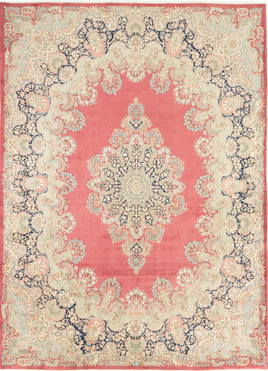 Alfombra persa Kerman Semi Antiguo 416x309 416x309, Alfombra persa Anudado a mano