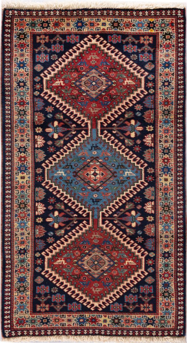 Persisk tæppe Yalameh 100x58 100x58, Persisk tæppe Knyttet i hånden