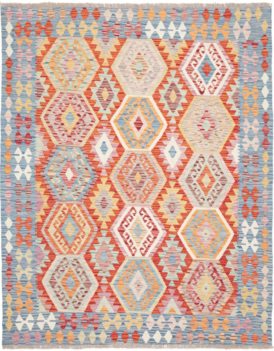 Afghan rug Kilim Afghan 195x156 195x156, Persian Rug Woven by hand