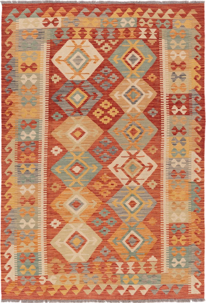 Afghan rug Kilim Afghan 188x127 188x127, Persian rug Handwoven