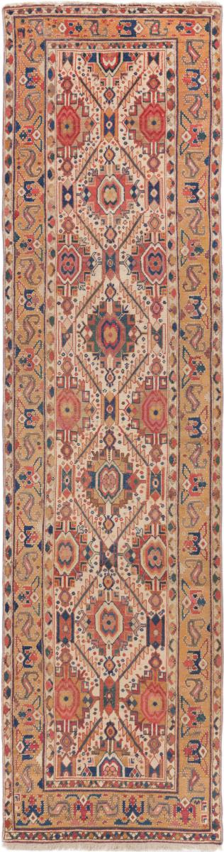 Persisk tæppe Kordi Antikke 375x97 375x97, Persisk tæppe Knyttet i hånden