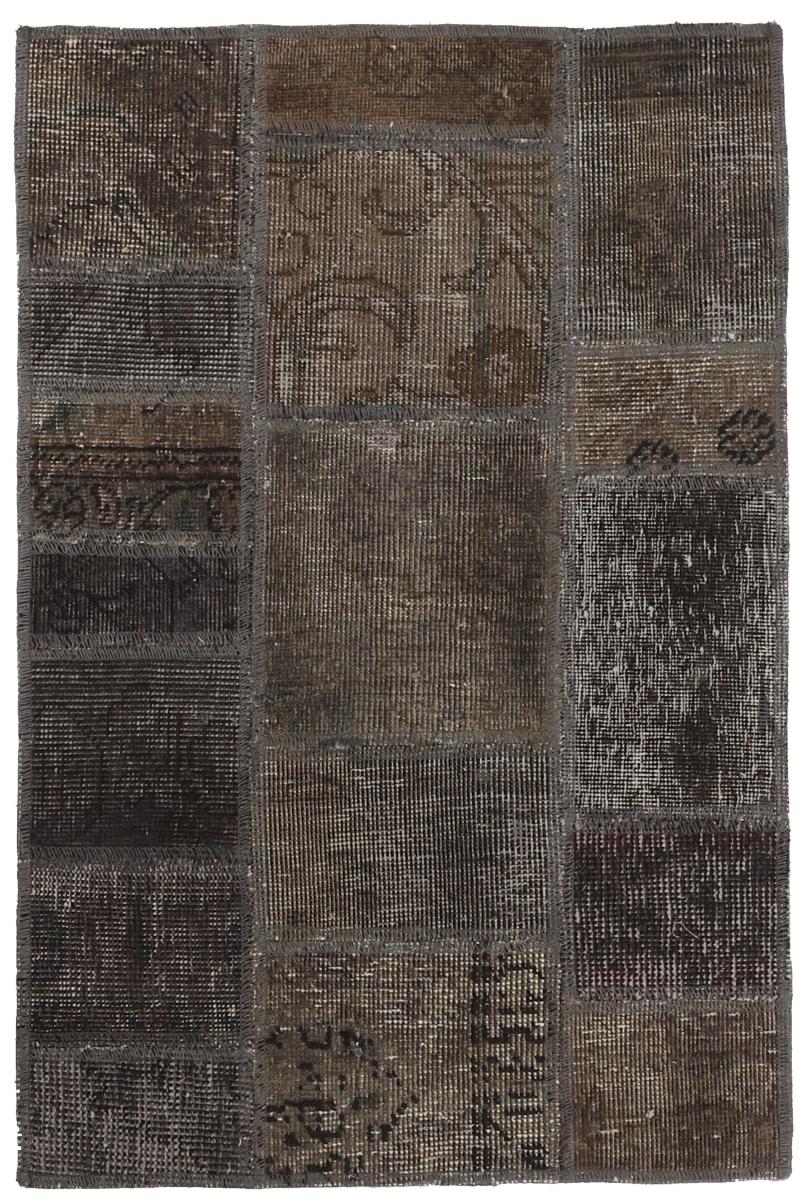 Persialainen matto Patchwork 94x61 94x61, Persialainen matto Solmittu käsin