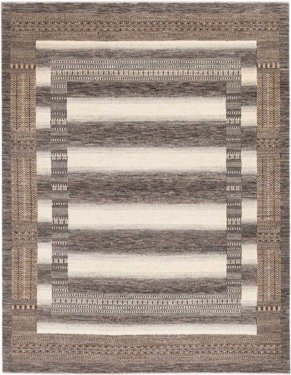 Persian Rug Persian Gabbeh Loribaft Atash 9'3"x7'4" 9'3"x7'4", Persian Rug Knotted by hand