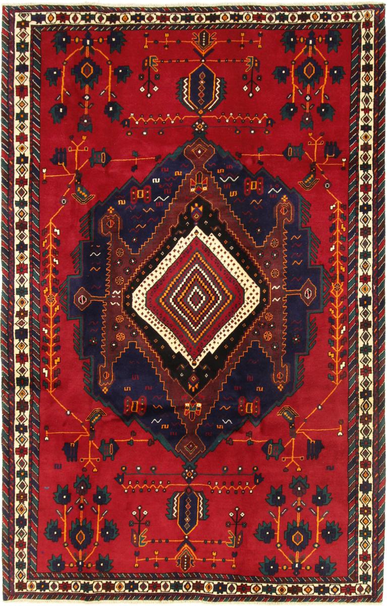 Persisk matta Sirjan 284x184 284x184, Persisk matta Knuten för hand